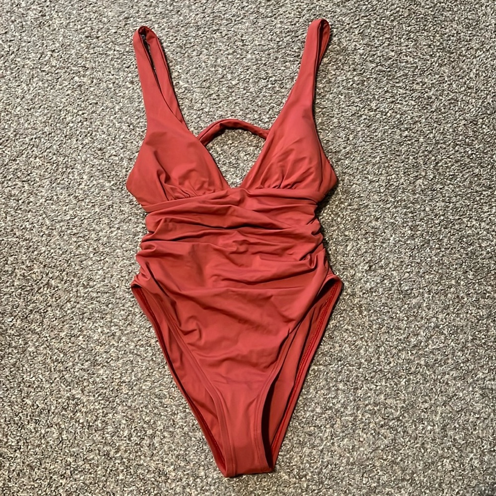 L*Space Sydney One Piece Swimsuit Tobacco